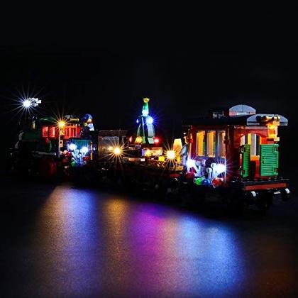 Imagem de Kit de iluminação LED Briksmax para Creator Winter Holiday Train