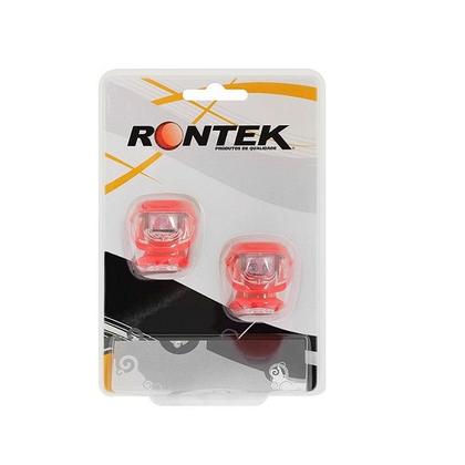 Imagem de Kit de Iluminação Rontek de Silicone BLT-026 2 Leds Vermelho