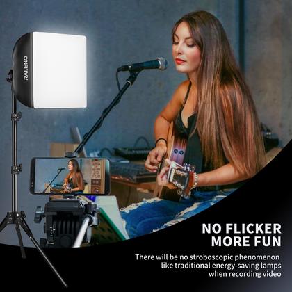 Imagem de Kit de iluminação Softbox RaLeno PS075 com lâmpada LED 50W 5500K