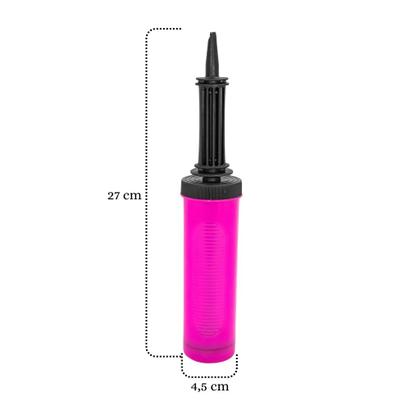 Imagem de Kit De Infladores Manuais Para Encher Bexigas Balões Para Festas - 6 Peças