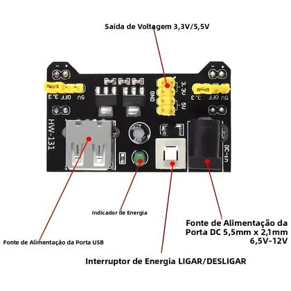 Imagem de Kit De Início De Projeto DIY 830 Peças Para Arduino UNO R3 Conjunto De Componentes Eletrônicos Com