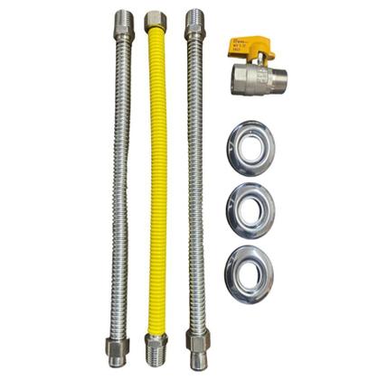 Imagem de Kit de Instalação Para Aquecedores de Água Gás 1/2"MF 40cm