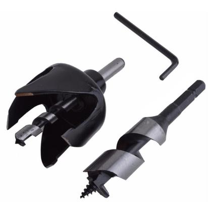 Imagem de Kit De Instalação Para Fechadura Gabarito Com 2 Brocas Mtx