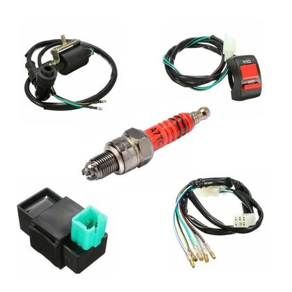 Imagem de Kit De Interruptor On-Off Para Bicicleta Pit 110 125 140cc, Fiação De CDI De 2 Pinos, 5 Peças