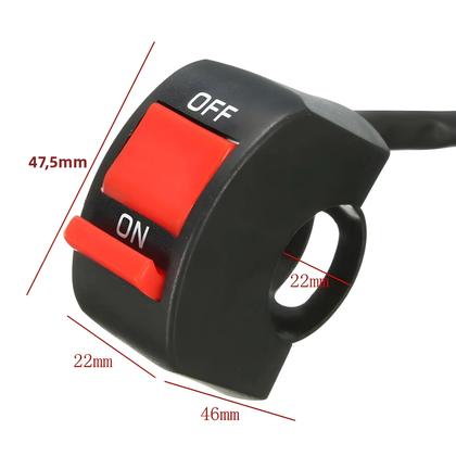 Imagem de Kit De Interruptor On-Off Para Bicicleta Pit 110 125 140cc, Fiação De CDI De 2 Pinos, 5 Peças