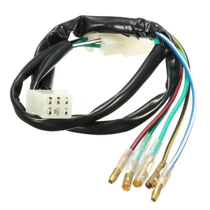 Imagem de Kit De Interruptor On-Off Para Bicicleta Pit 110 125 140cc, Fiação De CDI De 2 Pinos, 5 Peças