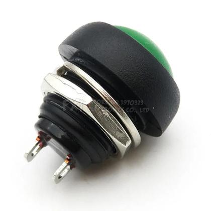 Imagem de Kit De Interruptor Redondo Mini À Prova d'Água De 12mm Com Botão De Pressão 6PCS ON/OFF Momentâneo