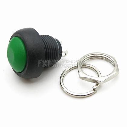 Imagem de Kit De Interruptor Redondo Mini À Prova d'Água De 12mm Com Botão De Pressão 6PCS ON/OFF Momentâneo