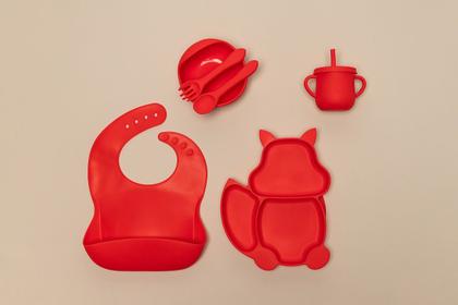 Imagem de Kit de Introdução Alimentar feito de Silicone Fox