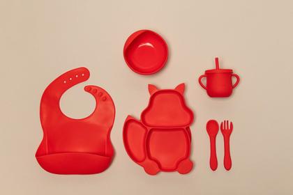 Imagem de Kit de Introdução Alimentar feito de Silicone Fox