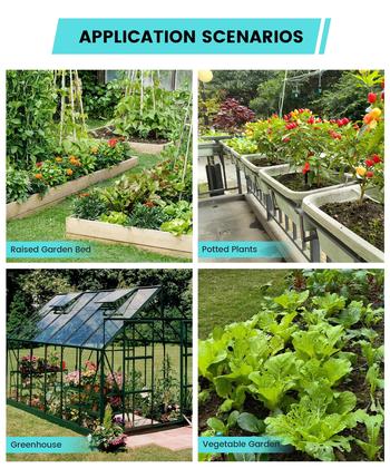 Imagem de Kit de irrigação por gotejamento OVRAQ 70m PE PVC Mangueira 3 bicos