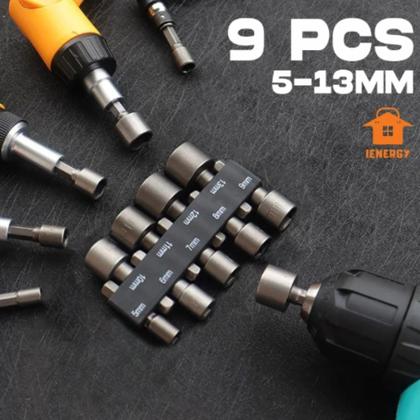 Imagem de Kit de Jogo de Bits Soquete Canhão para Parafusadeira 5 A 13mm