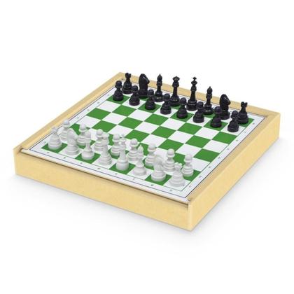 Imagem de kit de Jogos 6 em 1, Xadrez, damas, Ludo, Dominó e outros