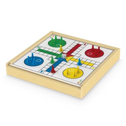 Imagem de kit de Jogos 6 em 1, Xadrez, damas, Ludo, Dominó e outros