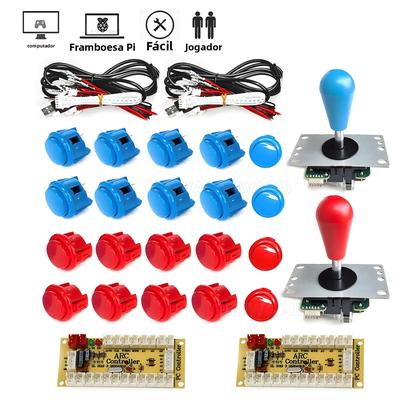 Kit De Joystick Para Arcade DIY, Controlador USB, Joystick De 8