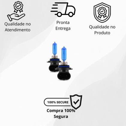 Imagem de Kit de Lâmpadas Halógena  Super Branca Farol Baixo HB4 para Corolla 2008 2009 2010 2011 2012 2013