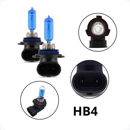 Imagem de Kit de Lâmpadas Halógena  Super Branca Farol Baixo HB4 para Corolla 2008 2009 2010 2011 2012 2013