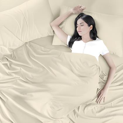 Imagem de Kit de Lençol 400 Fios 4 Peças Confort Santorini