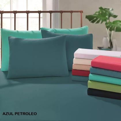 Imagem de Kit de lençol casal 03 peças