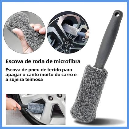 Imagem de Kit De Limpeza Automotiva Com 9 Peças: Toalhas De Microfibra, Esponja Blush, Luva De Lavagem,