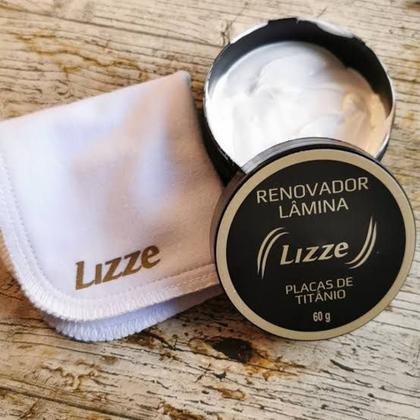 Imagem de Kit de limpeza cera + flanela para pranchas / chapinha lizze.