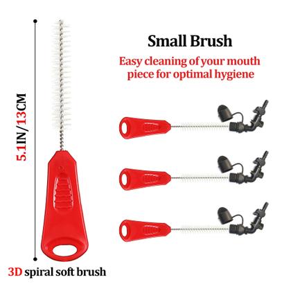 Imagem de Kit de limpeza de bexiga de hidratação, conjunto 2, 8 em 1, para reservatórios