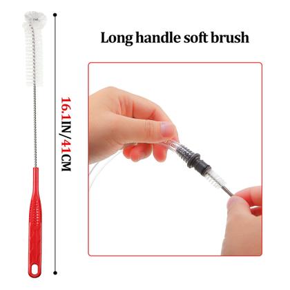 Imagem de Kit de limpeza de bexiga de hidratação, conjunto 2, 8 em 1, para reservatórios