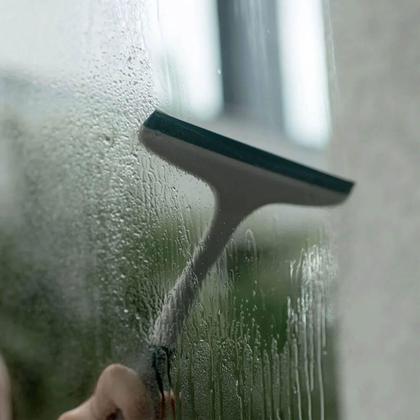 Imagem de Kit de Limpeza Flow 3 Borrifadores Multiuso 500ml e 3 Rodos de Janela Box Pia Ou Bege