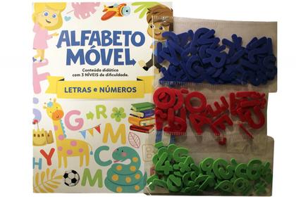 Imagem de Kit de livros: alfabeto movél letras e números + Criança escolar 1 ano -  5+ anos