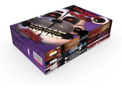 Imagem de Kit de Livros: Box Five Nights at Freddy's: Trilogia Completa & Box Pavores de Fazbear 1-4 (7 Volumes) Capa Comum
