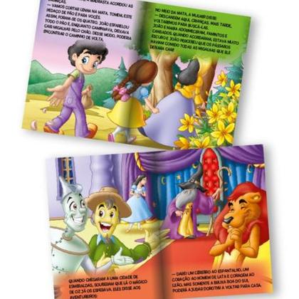 Imagem de Kit de Livros Infantil com 40 Un Coleções Fazendinha do Seu Lobato + Fábulas + Clássicos Divertidos + Dinossauros + Amig