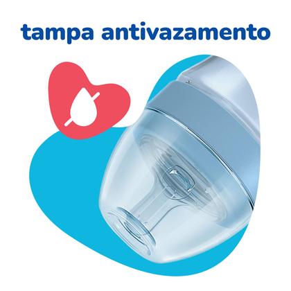 Imagem de Kit de Mamadeira Primeiros Passos 50/150/240ml Azul - Lillo