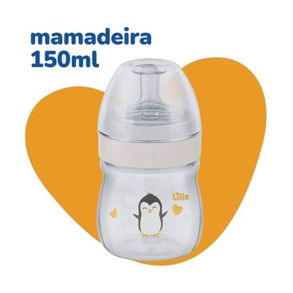 Imagem de Kit de Mamadeira Primeiros Passos 50/150/240ml Neutro Lillo