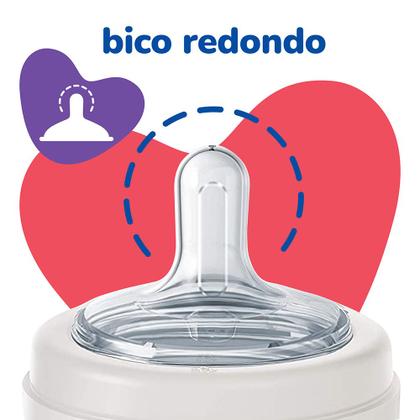 Imagem de Kit de Mamadeira Primeiros Passos 50/150/240ml Rosa - Lillo