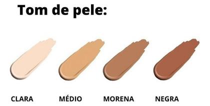 Imagem de Kit De Maquiagem Cesta Mdf Batom Base Pó Compacto Pele Clara