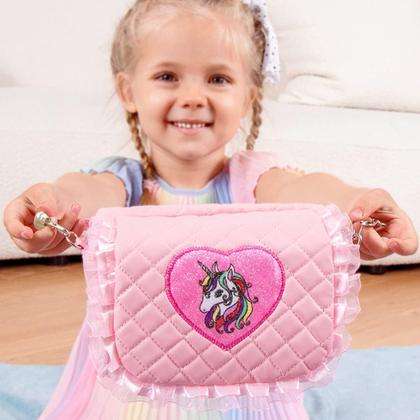 Imagem de Kit de maquiagem fingido Meland Toys para meninas com minha primeira bolsa