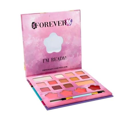 Imagem de Kit De Maquiagem Forever 16 Makebrinq Polibrinq MK86