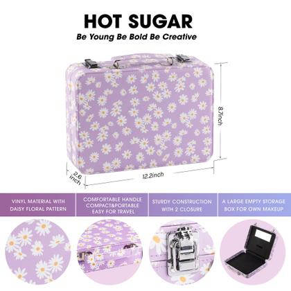 Imagem de Kit de maquiagem Hot Sugar para meninas adolescentes de 10 a 12 anos com 48 sombras