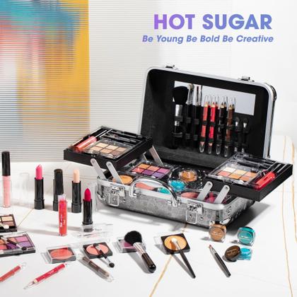 Imagem de Kit de Maquiagem Hot Sugar para Meninas e Adolescentes (10-12 anos) - Com Sombra para Olhos