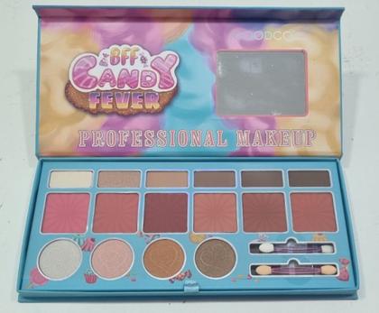 Imagem de Kit de Maquiagem Infantil BFF Candy Fever Com Espelho e 76 Cores