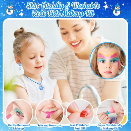 Imagem de Kit de Maquiagem Infantil Eye Sun Frozen - Para Meninas de 3 a 12 Anos