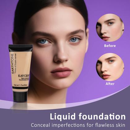 Imagem de Kit de maquiagem KAVCENT Full Set Eyeshadow Foundation Gift