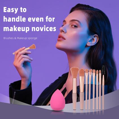 Imagem de Kit de maquiagem KAVCENT Full Set Eyeshadow Foundation Gift