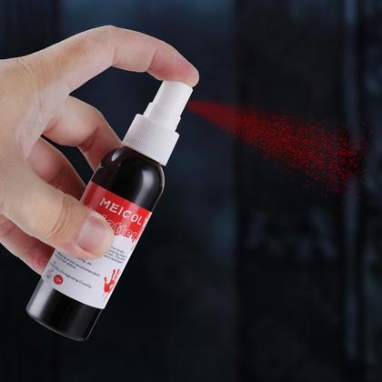 Imagem de Kit de maquiagem SFX MEICOLY Scars Wax, spray de sangue falso 60 ml