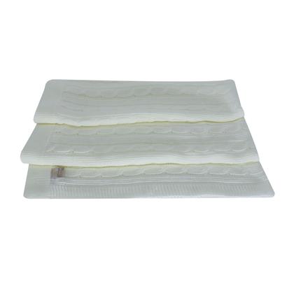 Imagem de Kit de Maternidade Trançado e Body com Gola Bordada Gold