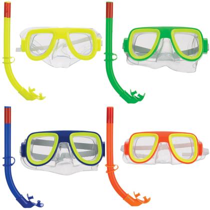 Imagem de Kit de Mergulho Snorkel p/ Crianças Máscara de Alta Resistência