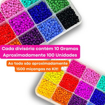 Imagem de Kit de Miçanga para pulseiras e bijuterias