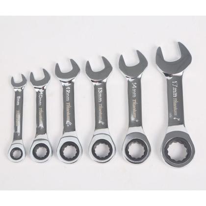 Imagem de Kit De Mini Chaves Combinadas Com 6 Pçs 8,10,12,13,14,17Mm