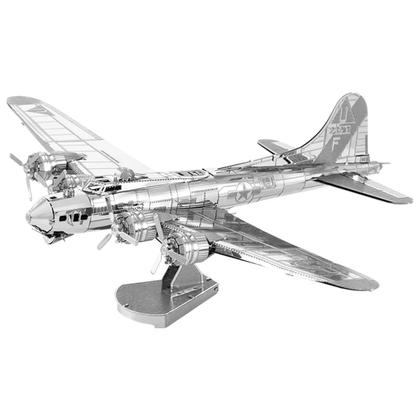 Imagem de Kit De Modelo De Avião De Metal 3D DIY Brinquedo De Quebra-cabeça De Corte a Laser Para Crianças