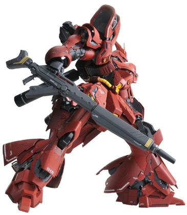 Kit de modelos Bandai Hobby MG 1/100 MSN-04 Sazabi Versão Ka